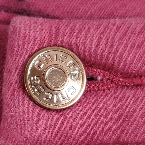 Chicos So Slimming Girlfriend Slim Leg Jeans 00R (US 2R) NEW - Picture 15 of 16